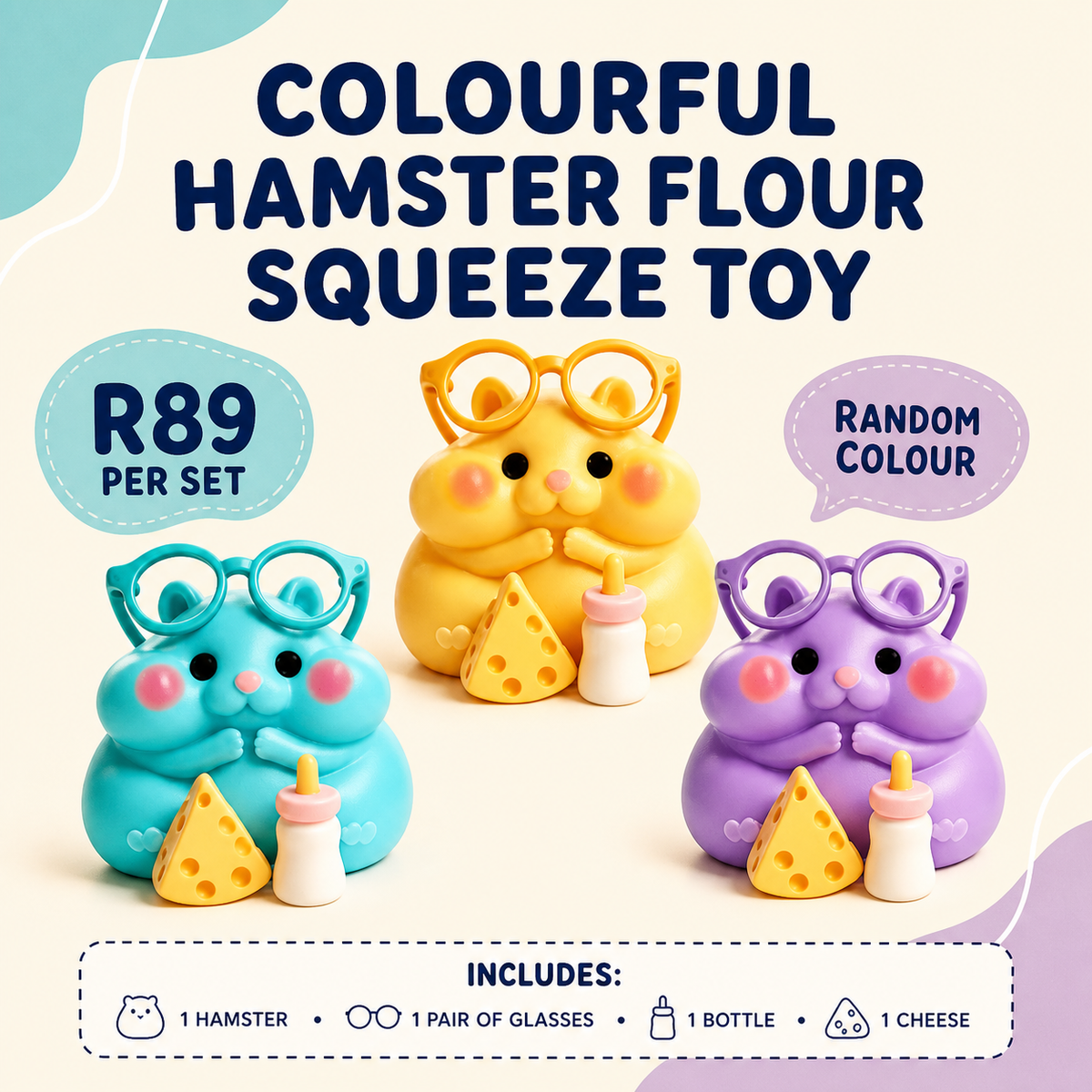 Hamster Squeeze Toy