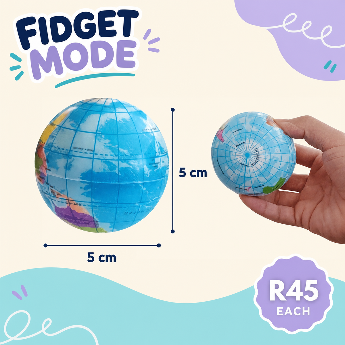 Earth Squishy Ball