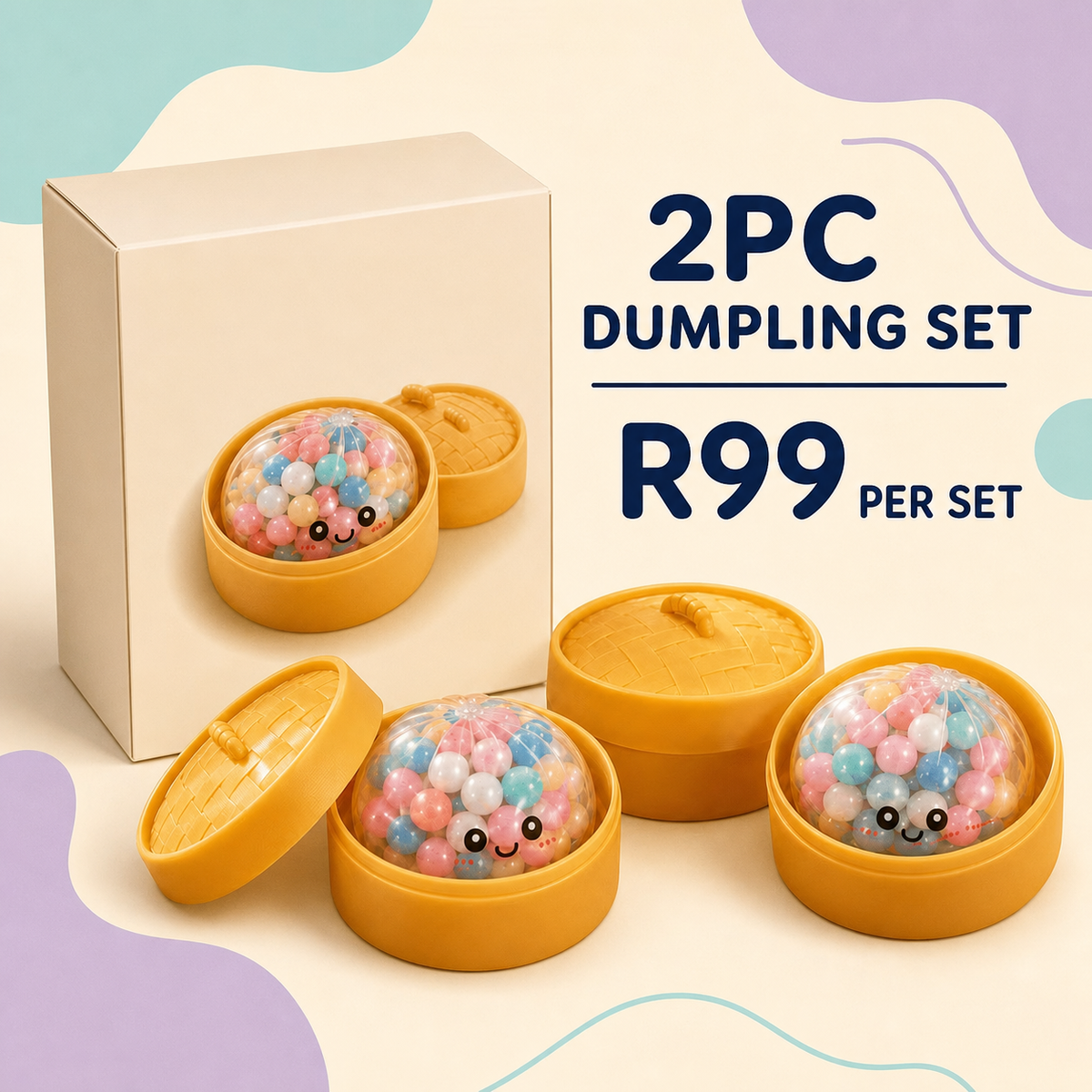 Bead Dumpling & Steamer Set