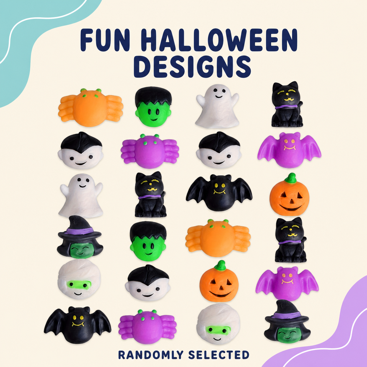 Halloween Mochi Squishies
