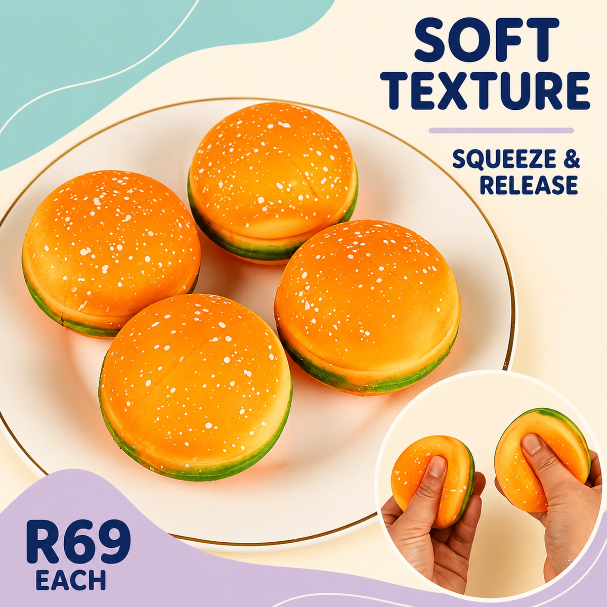 Hamburger Squishy